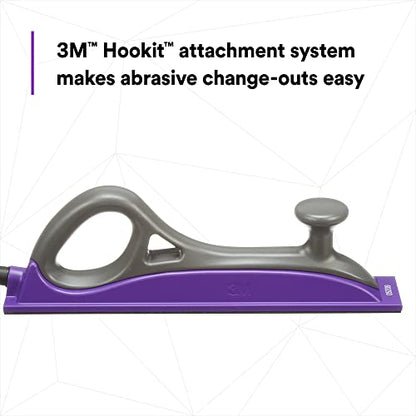 3M Hookit Dust Free Sanding Block, 05209, 70 mm x 396 mm - size: 70MM x 396MM