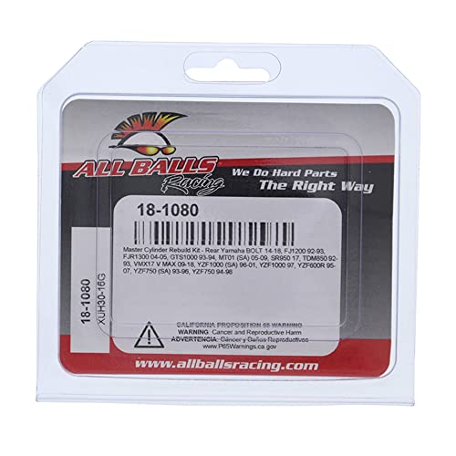 All Balls Racing Master Cylinder Rebuild Kit for Yamaha YZF1000 1992-2018