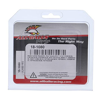 All Balls Racing Master Cylinder Rebuild Kit for Yamaha YZF1000 1992-2018