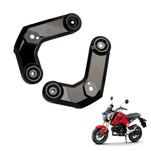 Mokuo Motorcycle Black Turn Signal Holder Fit For Honda Grom Msx125 SF 2013-2016 Fairings Kit Parts - size: Black, style: Turn Singal Holder