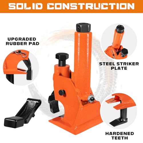 Camoo Manual Tire Bead Breaker, 38"-42" Tires Changer Tool with Rubber Pad