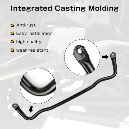 Front Suspension Stabilizer Bar 4WD Compatible with Dodge Ram 1500 2009-2010 Ram 1500 2011-2018 Ram 1500 classic 2019-2022 replace 55398938AC Stabilizer Sway bar