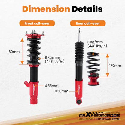 maXpeedingrods Coilover for Honda Accord CV1/CV2/CV3 2018-2022