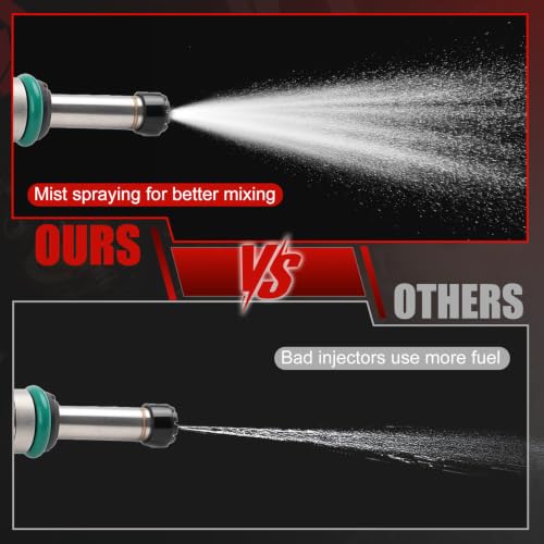 16600-1KT0A Fuel Injector Set of 4 Compatible with 2012-2019 Versa 1.6L
