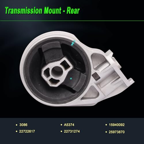Set of 3 Motor Mount Chevy Cobalt HHR G5 Ion 2.0L 2.2L 2.4L Auto - size: 2006-2008 Cobalt 2.4L