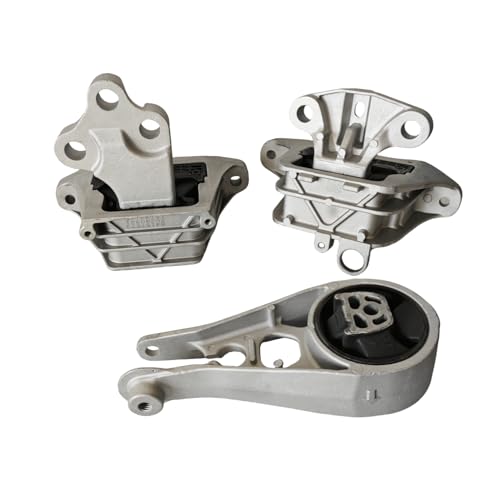 1 Motor Mount &1 Torque Strut Mount & 1 Transmission Mount Fit for 2018-2023 Chevrolet Equinox 1.5L FWD for GMC Terrain 1.5L FWD 84884383, 84146942, 84850079