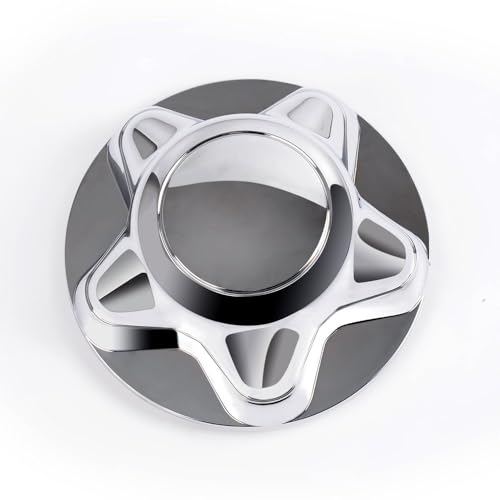 GRAND ORANGE 7" Chrome Wheel Hub Cover Fit Ford F150 Expedition 1997-2003 - color: Fit 1997-2003 F150 (2 PCS)