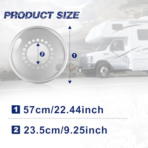 600-640 2Pcs of Steer Auto Wheel Balancer Fit for Semi Trucks/Buses 22.5" Wheel