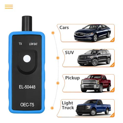 AICEL TPMS Relearn Tool EL-50448 for GM Tire Pressure Sensor, Blue - color: Blue