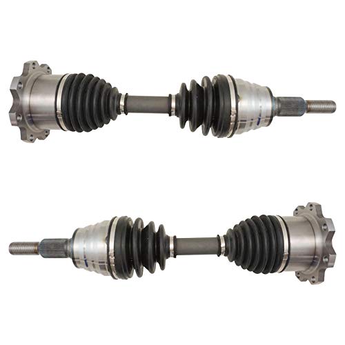 TRQ Front Driver and Passenger Side CV Axle Shaft Assembly Set - style: CSA64117