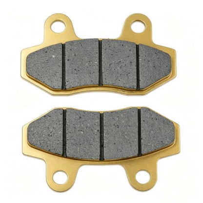 Minho Motorcycle Front Disc Brake Pads Compatible with Chinese Scooter Taotao 150 long style go kart Gy6 49cc 50cc 125cc 150cc 200cc 250cc ATV Dirt Bike Pit Bike Roketa TaoTao Baja Sun - style: 012