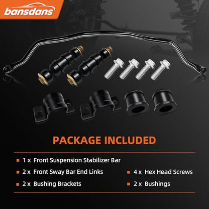 927-100 Front Suspension Stabilizer Bar Kit，[33mm] Front Sway Bar with Sway Bar Link Kit Fit For Chevy Buick Pontiac Impala Limited Monte Carlo Venture Century Regal Grand Prix Trans Sport