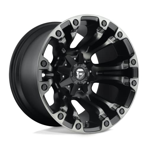 FUEL OFF-ROAD D851 VAPOR 17X9, 5X4.5/5.0, 5.04, 1mm MATTE BLACK GRAY TINT - D85117902650A - color: MATTE BLACK GRAY TINT, size: 17X9, 5X4.5/5.0, 5.04, 1mm