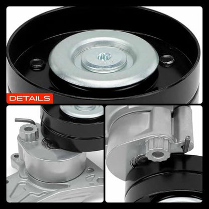 A-Premium Belt Tensioner Assembly with Pulley Compatible with Mercedes-Benz - style: 39354