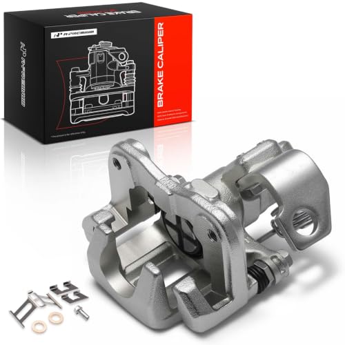 A-Premium Rear Right Passenger Disc Brake Caliper with Bracket - style: Rear Passenger Side