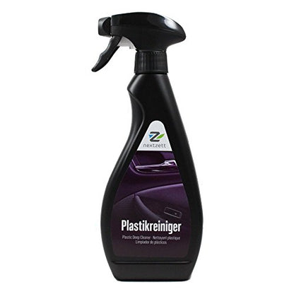 nextzett Plastic Deep Cleaner – Interior Cleaner for Plastic, Vinyl & Trim – Removes Dirt & Revives Color – 16.9 fl oz