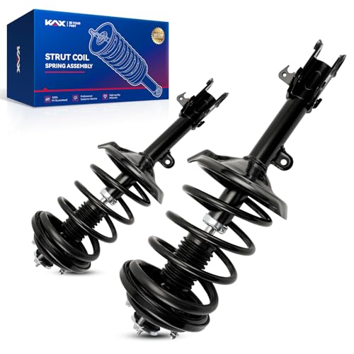 KAX Set of 2 Front Complete Strut Shock Absorber Assembly w/Coil Spring 172229,172230 Fit For Acura MDX 2003 2004 2005 2006 Quick Suspension Struts - size: 03-06 Acura MDX-2pcs