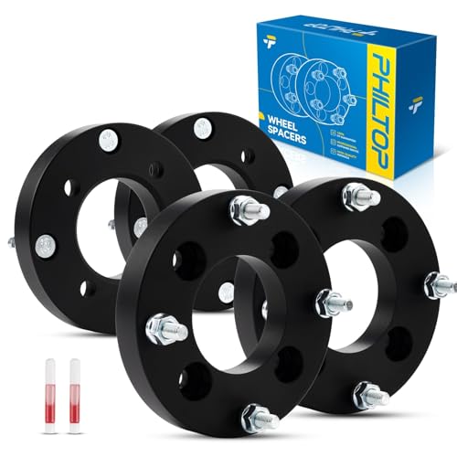 PHILTOP 4x110 to 4x137 ATV Wheel Adapters, Lug-Centric Wheel Adapter 1 inch - color: Black, size: 4x110mm to 4x137mm-77.8mm-M10x1.25-4pcs