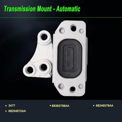 Engine Motor Mount Compatible with 2016-2018 500X 2015-2020 Renegade - size: 2016-2018 500X 2.4L