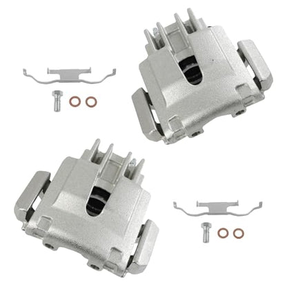 cciyu Rear Left & Right Disc Brake Calipers Assembly 18B4831 18B4830 - size: Rear[18B4831+18B4830]
