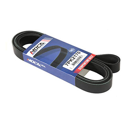 MOCA 7PK2170 Serpentine Belt 06-11 for Honda Civic DX Coupe 2-Door 1.8L - size: 7PK2170