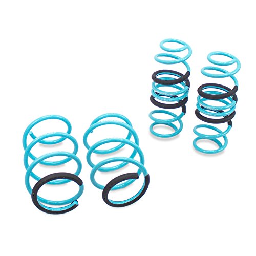 Godspeed LS-TS-HA-0027 Traction-S Performance Lowering Springs, Reduce Body Roll, Improved Handling, Set of 4, compatible with Honda Civic Non-Si (FC/FK) 2016-21
