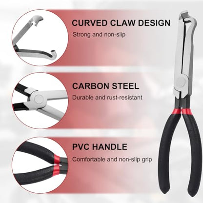 Ainiv 3 Pieces Electrical Disconnect Pliers, Black - color: Black, size: 3PCS