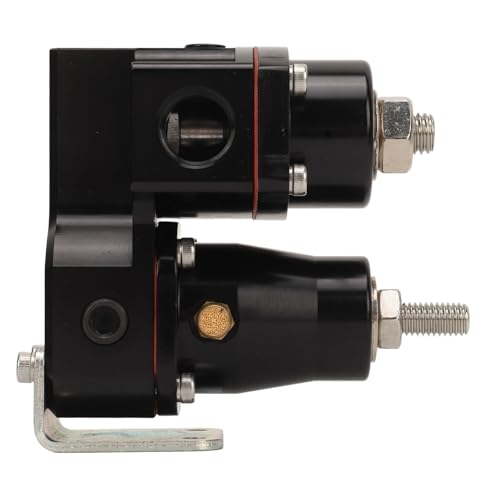 Naroote Fuel Pressure Regulator, 13220 Metal Construction, Adjustable, Carburetor to EFI Conversion, Car Truck