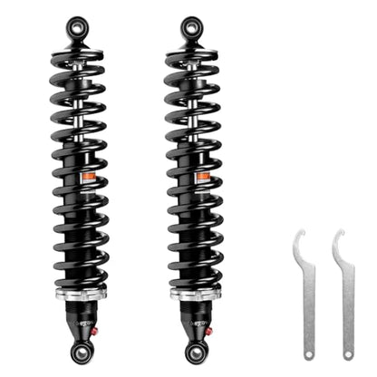 Monotube Front Shocks, Shock Absorber, Struts for Yamaha Grizzly 550 4x4 (2014), 700 4x4; OEM# 3B4-22210-00-00, 3B4-22210-01-00, 1HP-F2210-01-00; Amortiguadores para Yamaha Grizzly