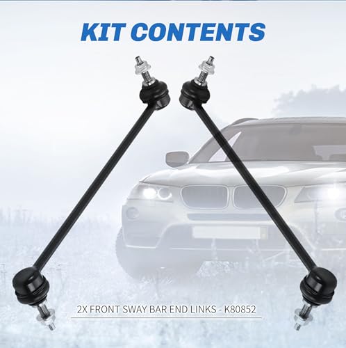 Stabilizer Sway Bar Link Front Compatible With Buick LaCrosse Terraza Allure, Chevy Uplander, Pontiac Montana Grand Prix, Saturn Relay Front Sway Bar End Links K80852 - size: K80852
