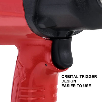 AEROPRO TOOLS A398 1/2-Inch Aluminum Air Impact Wrench & 3/8" Air Ratchet Wrench 50 Ft-Lbs