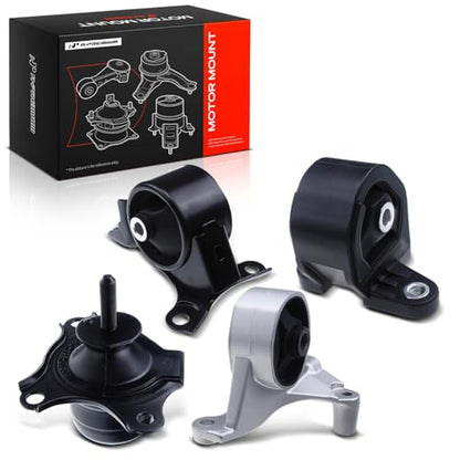 A-Premium Engine Motor Mount and Transmission Mount Kit, Set of 4 - style: 2001-2005 Civic L4 1.7L Manual
