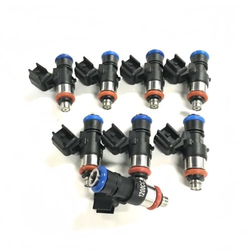8pcs E85 1200cc Injectors 114lb EV6/EV14 for LS3 LSA LS4 LS7 LS9 L99 High Impedance