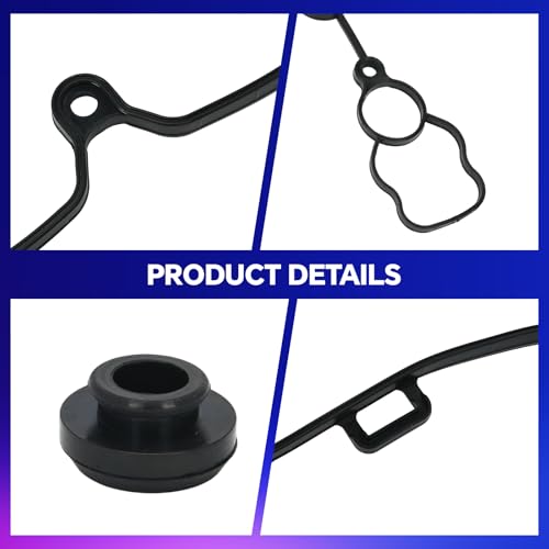 Valve Cover Gasket VS50769R for Chevy Saturn 2.2L 2.4L 2006‑2012 - size: VS50769R