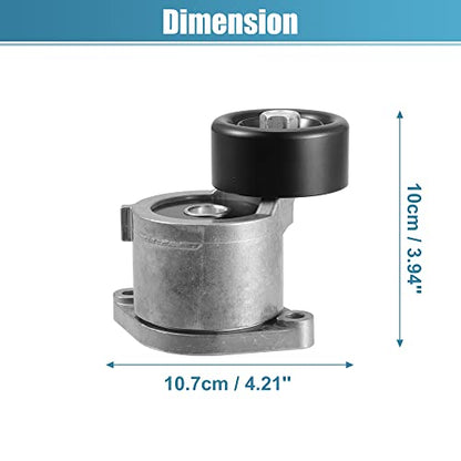 X AUTOHAUX Belt Tensioner Pulley Assembly 252812GGB3 for Kia Optima 2016-2020 for Kia Sorento 2016-2020 Serpentine Tensioner
