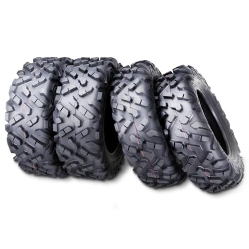 ROADGUIDER Set 4 ATV UTV Tire 26x8-14 Front & 26x10-14 Rear 6PR All Terrain - size: 26x8-14 & 26x10-14