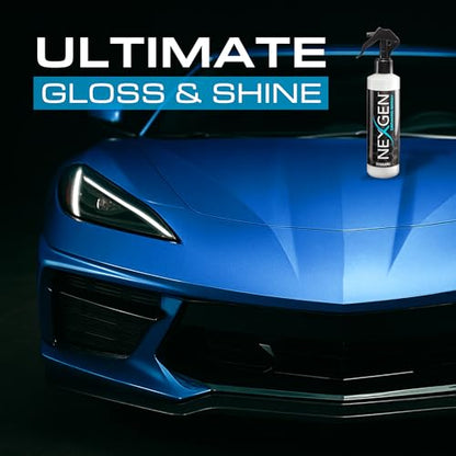 Nexgen - Ceramic Spray - Ceramic Coating for Cars - Better than Wax - 8 oz - size: 8 Ounce (Pack of 1)