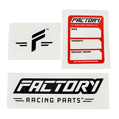Factory Racing Parts Full Synthetic Oil Change Kit compatible with Kawasaki Prairie 400 2x4 KVF400 1998-2002 – Includes 4 Quarts of SAE 10W-40 Oil