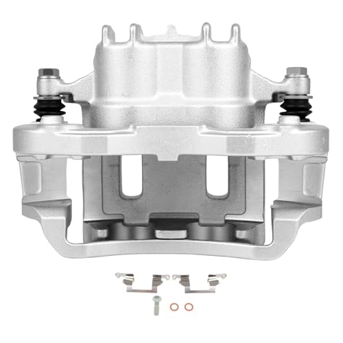 SCITOO Rear Left Disc Brake Caliper With Bracket 18-B4753 Silver - size: Rear Driver[18-B4753]Silver