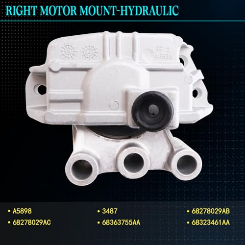 Right Motor Mount for 15-20 Renegade 16-18 500X 2.4L - size: 2015-2020 Renegade 2.4L