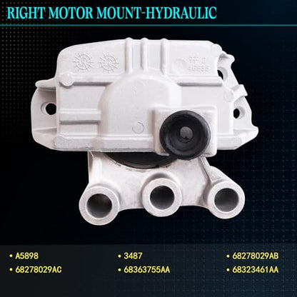 Right Motor Mount for 15-20 Renegade 16-18 500X 2.4L - size: 2015-2020 Renegade 2.4L