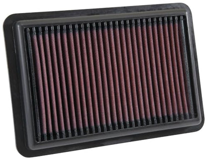 K&N High-Flow Original Lifetime Engine Air Filter: Increase Power: Washable: Compatible with 2017-2026 HYUNDIA/KIA: Elantra, I30, Kona, Veloster, Cerato, Forte, ProCeed, Seltos, Soul, Xceed, 33-5050