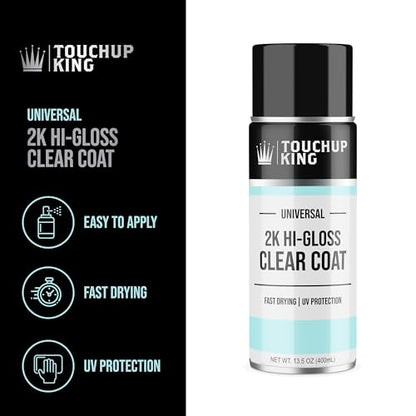 2K Glamour High Gloss Aerosol Clearcoat