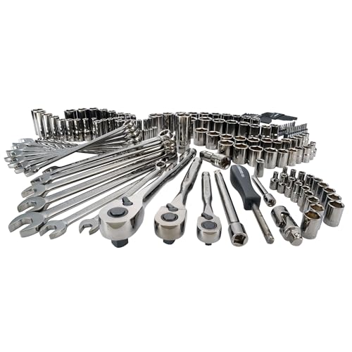 CRAFTSMAN Mechanics Tool Set, 1/4" & 3/8" & 1/2" Drive, SAE/Metric, 150 Piece (CMMT12035) - style: 150 Piece Set