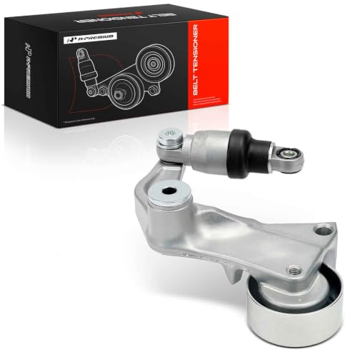 A-Premium Belt Tensioner Assembly with Pulley Compatible with Honda - style: 2007-2011 Civic 1.8L