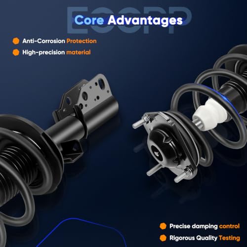 ECCPP Front Struts Complete Strut Assembly for Buick Enclave 2008-2012 - size: 172518 182518
