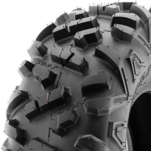 Set of 2 SunF Power.II 26x9-12 ATV UTV Off-Road Tires, All-Terrain, 6 PR, Tubeless A051 - size: 26x9-12