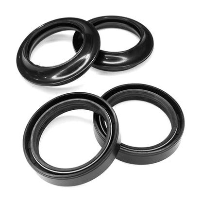 Fork Seals Dust Seal Kit for Honda, Motorcycle Front Fork Oil Seals Dust Seal Wiper Replace Kit for Honda Shadow VLX 600 VT600 1988-2008 Nighthawk 700S CB700SC 1984-1986, Engine Accessories(4PCS)