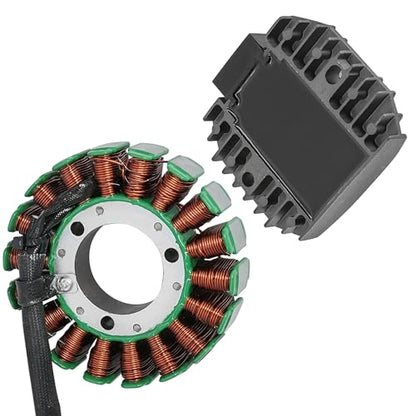 Caltric Stator & Regulator Rectifier Compatible with Kawasaki Bayou 250 Klf250 Klf-250 2003-2009