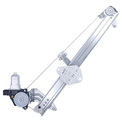Front Driver Side Power Window Regulator with Motor - size: 61041SG010